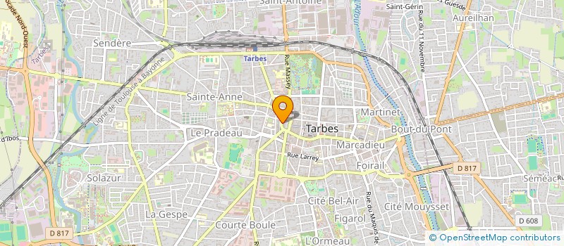 localisation de l'entreprise BOGRADAN  TARBES