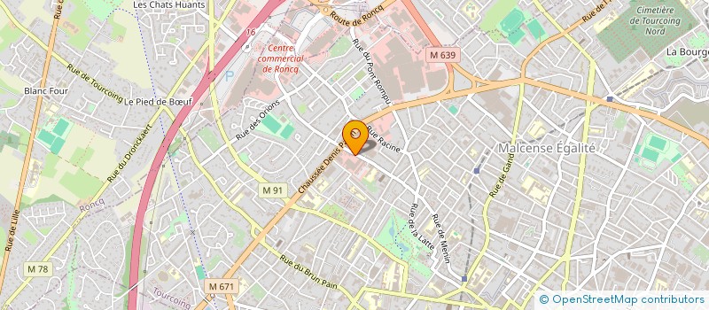 localisation de l'entreprise BOGUEIRA HABITAT CONSTRUCTION RENOVATION  TOURCOING