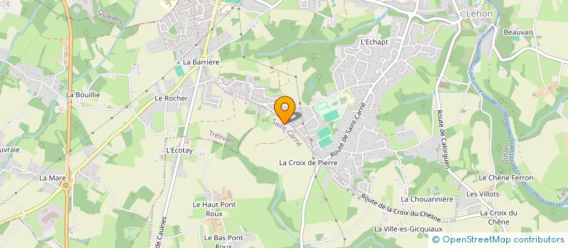 localisation de l'entreprise BOGUENET STEPHANE  SAINT-CARNE