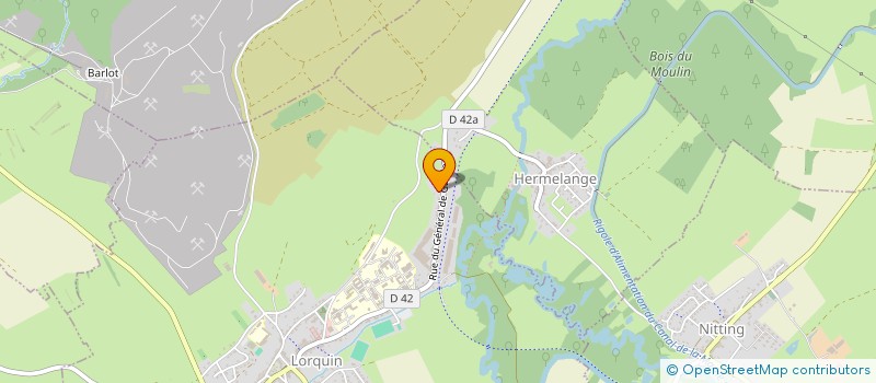 localisation de l'entreprise BOH  LORQUIN