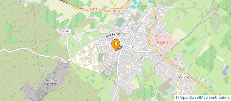 localisation de l'entreprise BOH'AIME EVENTS  THUIR