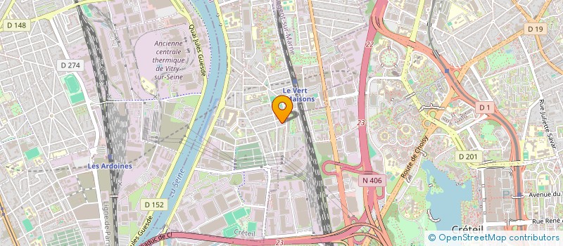 localisation de l'entreprise BOH.M PARIS  ALFORTVILLE