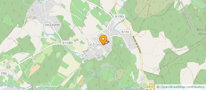 localisation de l'entreprise BOHA  LE TRIADOU