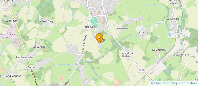 localisation de l'entreprise BOHA  GRANDCHAMP-DES-FONTAINES