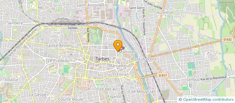 localisation de l'entreprise BOHA QUI POT  TARBES