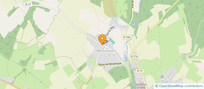 localisation de l'entreprise BOHAIN  MESSINCOURT