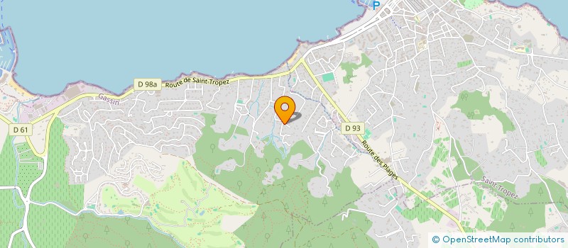 localisation de l'entreprise BOHEME  GASSIN