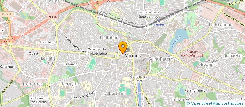 localisation de l'entreprise BOHEMIA à VANNES