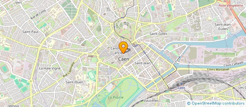 localisation de l'entreprise BOHEMIA INVEST à CAEN