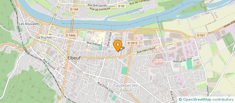 localisation de l'entreprise BOHERE INVEST  CAUDEBEC-LES-ELBEUF