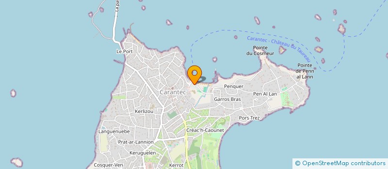 localisation de l'entreprise BOHIC & TRUBLET IMMO  CARANTEC