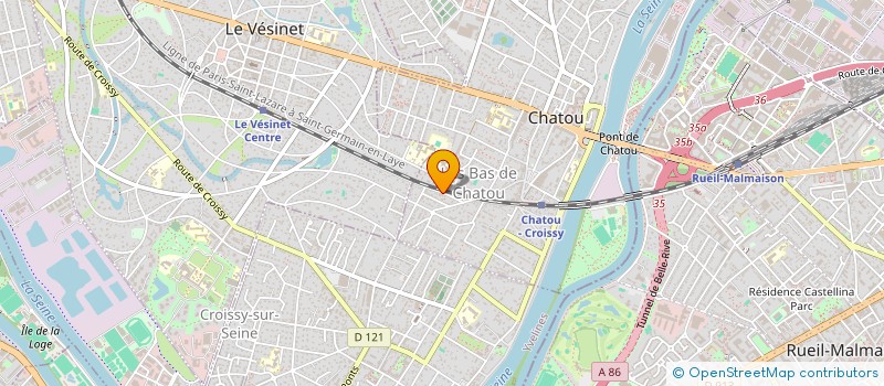 localisation de l'entreprise BOHIO  CHATOU