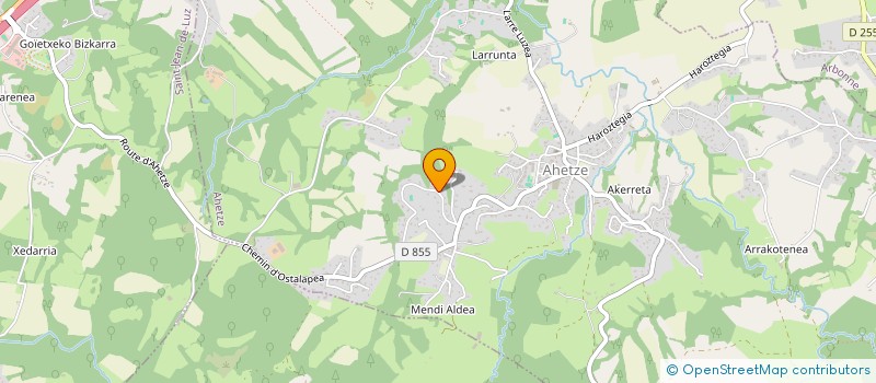 localisation de l'entreprise BOHMY  AHETZE