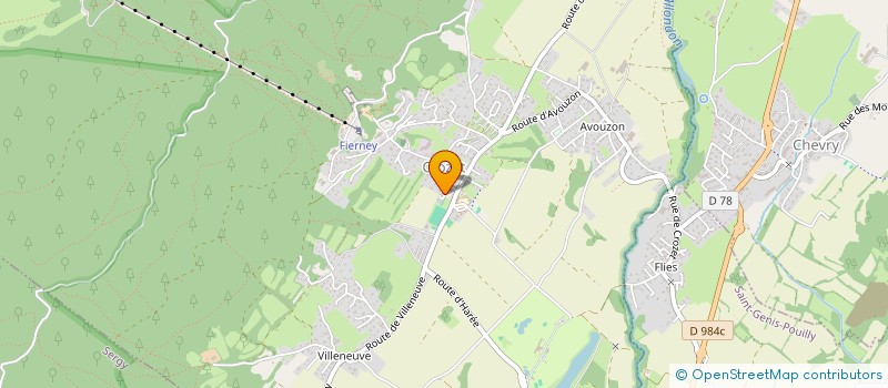 localisation de l'entreprise BOHN INVEST à CROZET