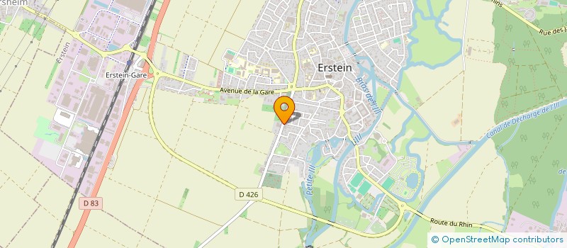 localisation de l'entreprise BOHNERT ET FILS SARL  ERSTEIN