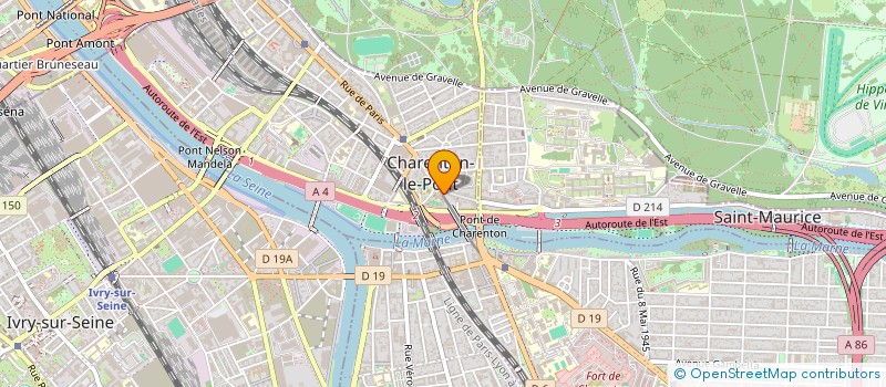 localisation de l'entreprise BOHO-STREET  CHARENTON-LE-PONT