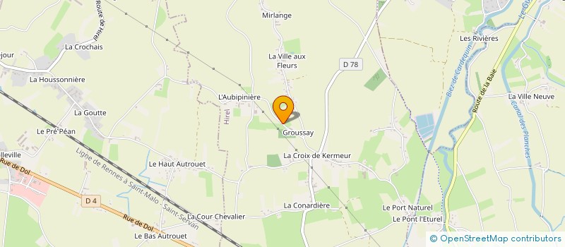 localisation de l'entreprise BOHOL  HIREL