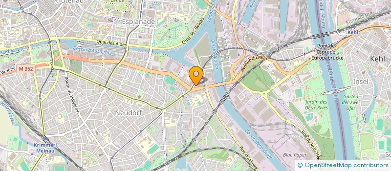 localisation de l'entreprise BOHREN/FOSSE à STRASBOURG