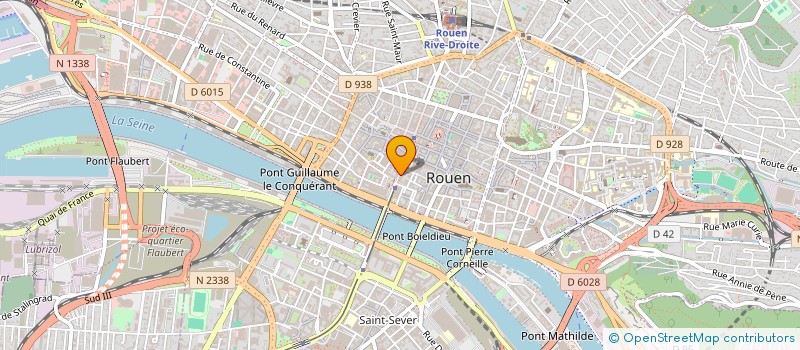 localisation de l'entreprise BOHU D ET GRANCHER M à ROUEN