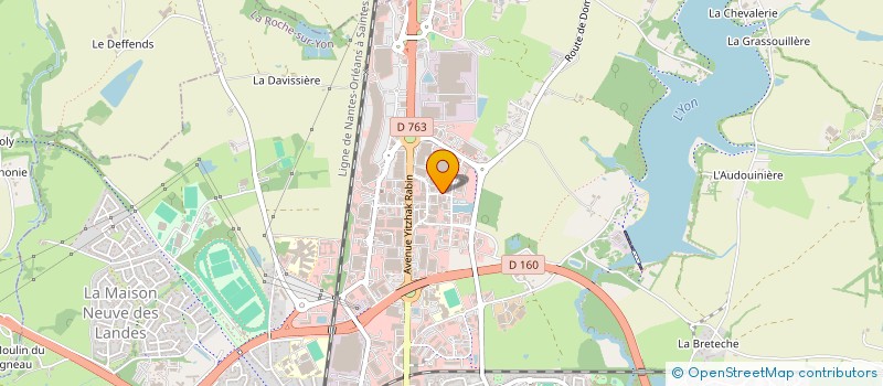 localisation de l'entreprise BOHY PATRIMOINE à LA ROCHE-SUR-YON