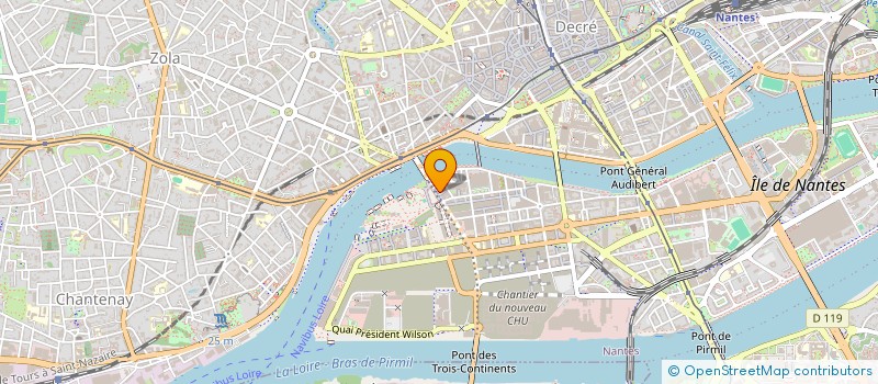 localisation de l'entreprise BOHY-PROVOST  NANTES