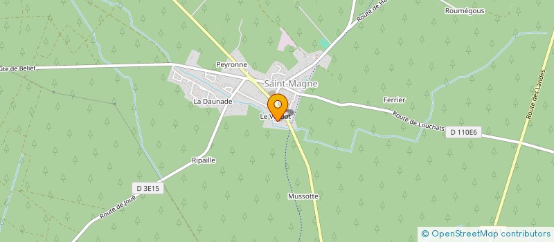 localisation de l'entreprise BOIA  SAINT-MAGNE