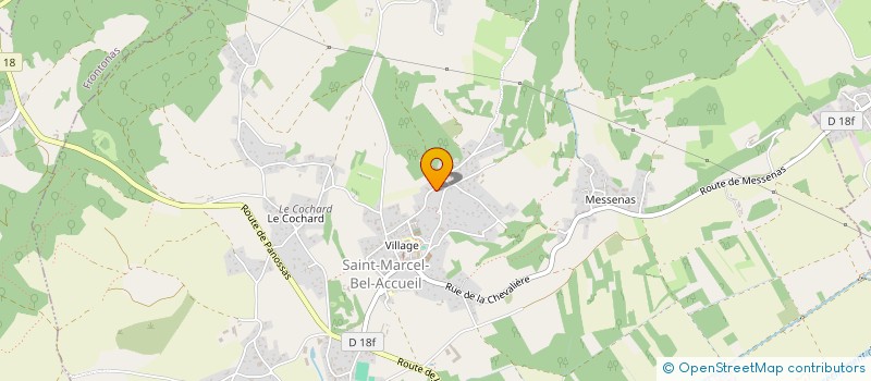 localisation de l'entreprise BOIBAT  SAINT-MARCEL-BEL-ACCUEIL