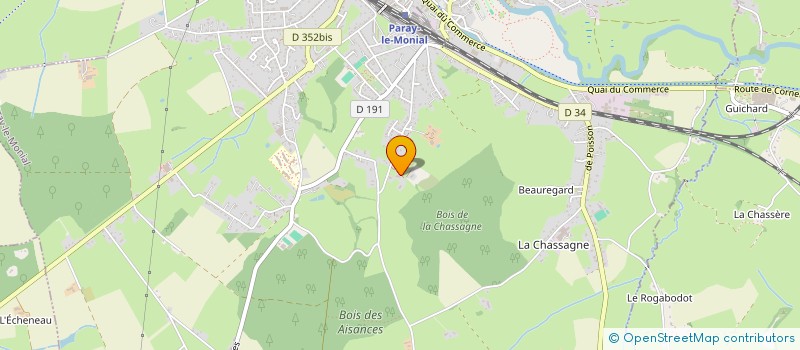 localisation de l'entreprise BOIDEN  PARAY-LE-MONIAL