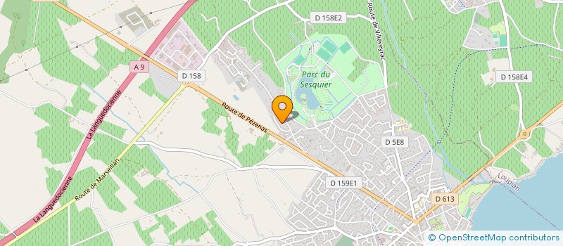 localisation de l'entreprise BOIELDIEU à MEZE