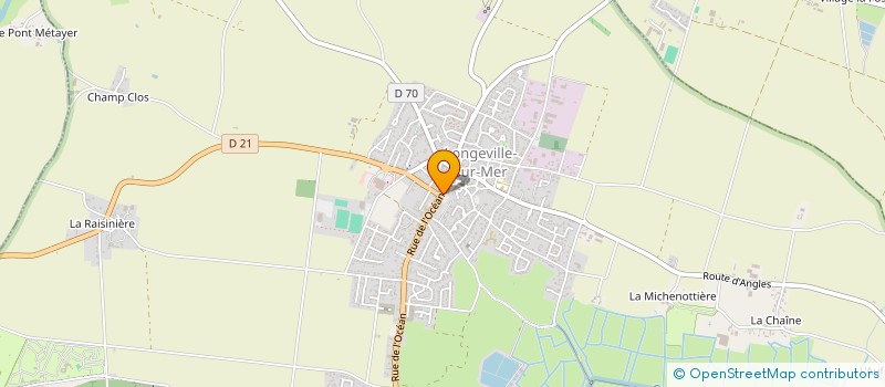 localisation de l'entreprise BOILEAU IMMOBILIER à LONGEVILLE-SUR-MER