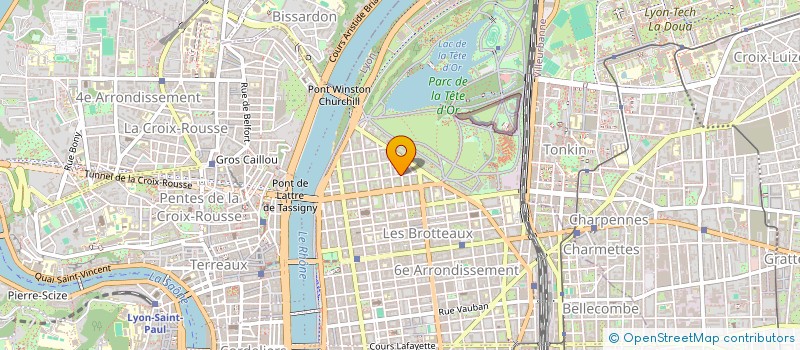 localisation de l'entreprise BOILEAU PARC  LYON