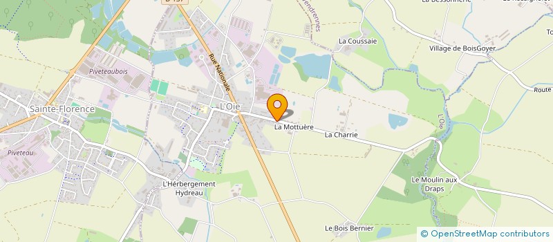 localisation de l'entreprise BOILEAU PLATRERIE CARRELAGE à L' OIE