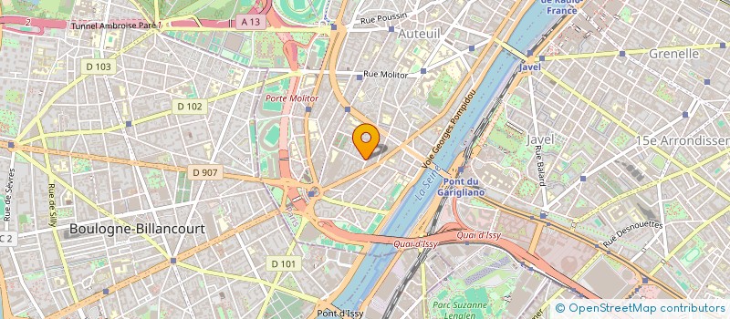 localisation de l'entreprise BOILEAU VERSAILLES RESTAURATION B.V.R  PARIS