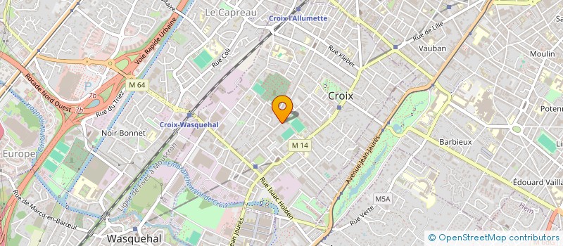 localisation de l'entreprise BOILESQ à CROIX