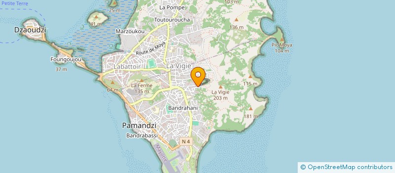 localisation de l'entreprise BOINA CONSEIL SERVICE à PAMANDZI