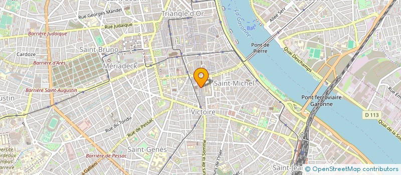 localisation de l'entreprise BOINET à BORDEAUX