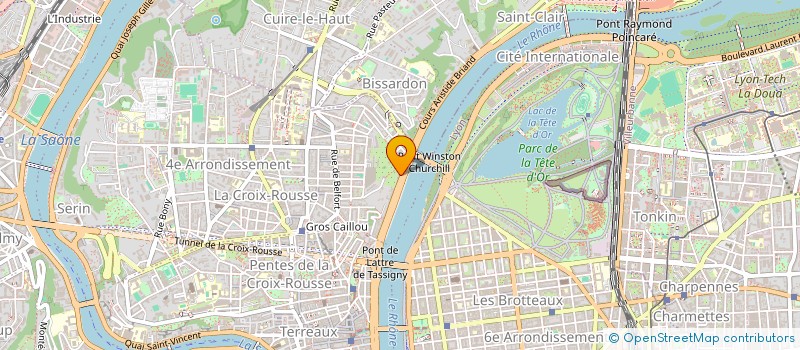 localisation de l'entreprise BOINON & ASSOCIES à LYON
