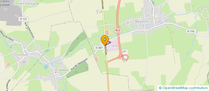 localisation de l'entreprise BOINOR  BEAUFORT