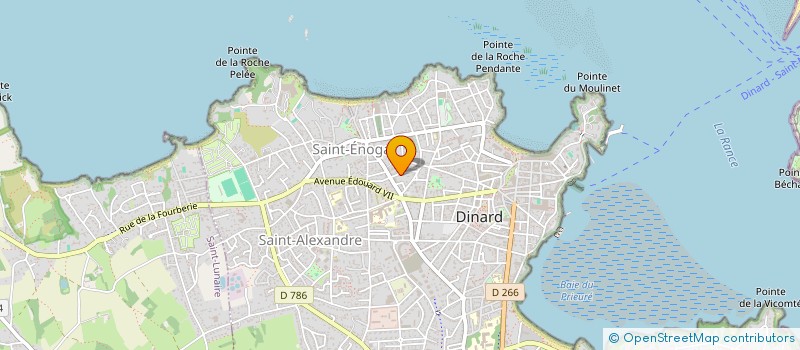 localisation de l'entreprise BOIPEBA  DINARD