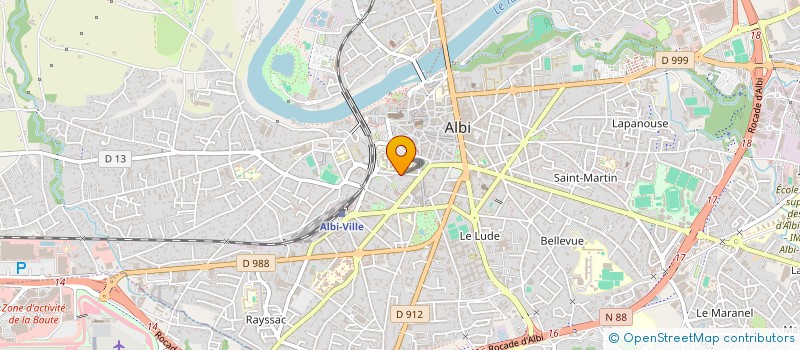 localisation de l'entreprise BOIRE OU CONDUIRE  ALBI