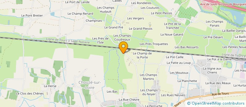 localisation de l'entreprise BOIREAU FRERES  CHOUZE-SUR-LOIRE