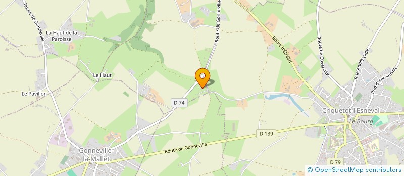 localisation de l'entreprise BOIRON ET LAIRE SA à CRIQUETOT L'ESNEVAL