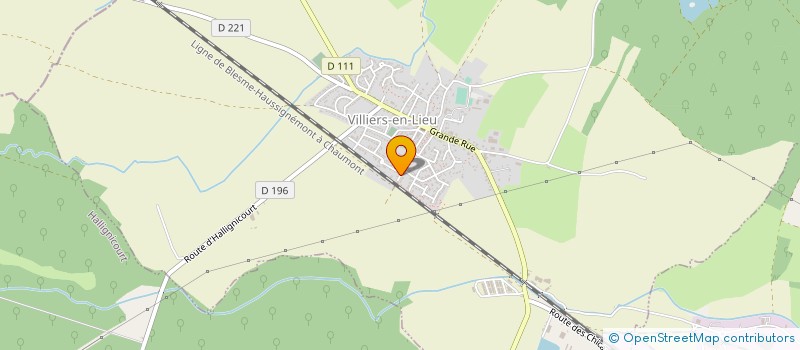 localisation de l'entreprise BOIS à SAINT-DIZIER