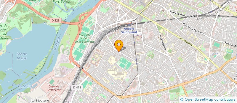 localisation de l'entreprise BOIS-BAR à ANGERS