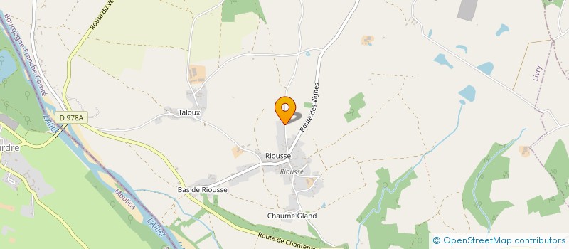 localisation de l'entreprise BOIS BOURBON à LIVRY