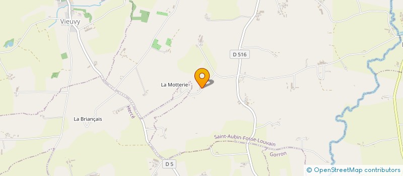 localisation de l'entreprise BOIS CHALEUR SERVICES à SAINT-AUBIN-FOSSE-LOUVAIN