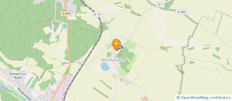 localisation de l'entreprise BOIS CHARPENTE ELECTRICITE à LE MONTSAUGEONNAIS
