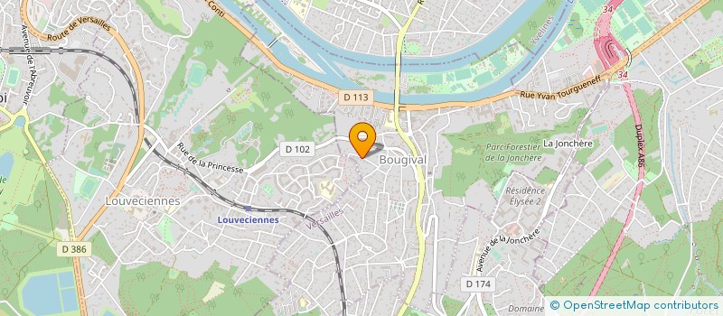 localisation de l'entreprise BOIS COLBERT  BOUGIVAL