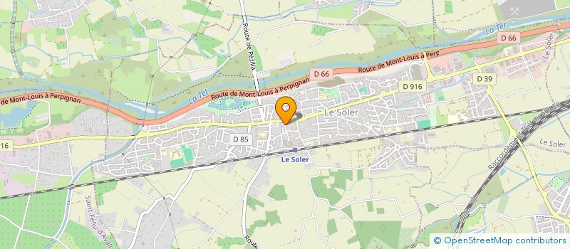 localisation de l'entreprise BOIS CONCEPT  LE SOLER