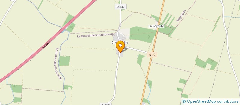localisation de l'entreprise BOIS CONCEPT REALISATION à LA BOURDINIERE-SAINT-LOUP